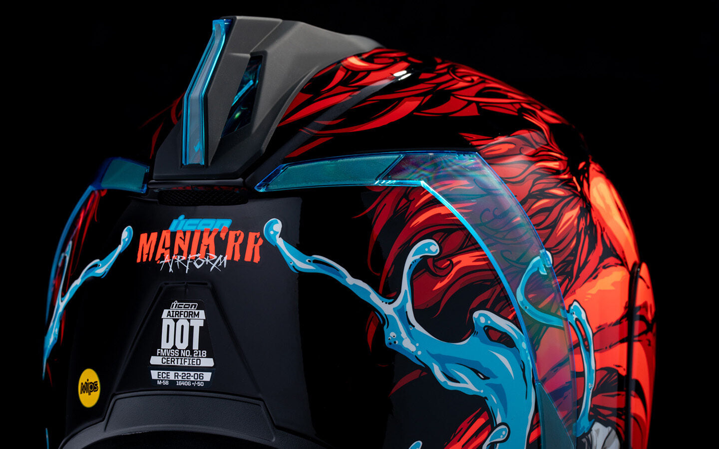 Casco Airform Manik'RR MIPS - Red
