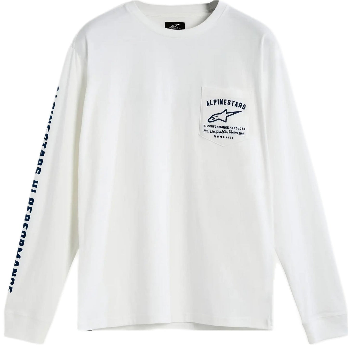 Playera Alpinestars REP Long-Sleeve - Blanco