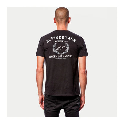 Playera Alpinestars Wreath - Negro