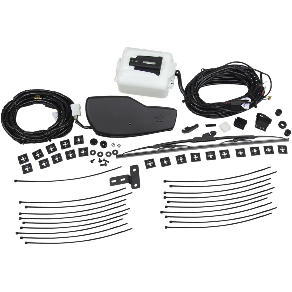 Kit de limpiaparabrisas/lavadora para cabina moose expedition utv
