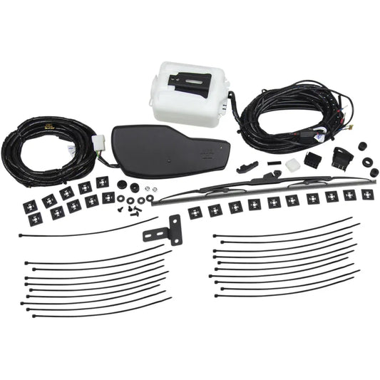 Kit de limpiaparabrisas/lavadora para cabina moose expedition utv