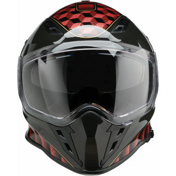 Casco Z1R Nemesis Thunderbird - Rojo