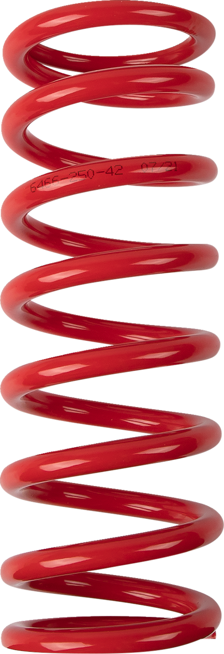 Resorte de choque - Resorte de choque - 64/66 mm OD - 42 n/mm - Rojo
