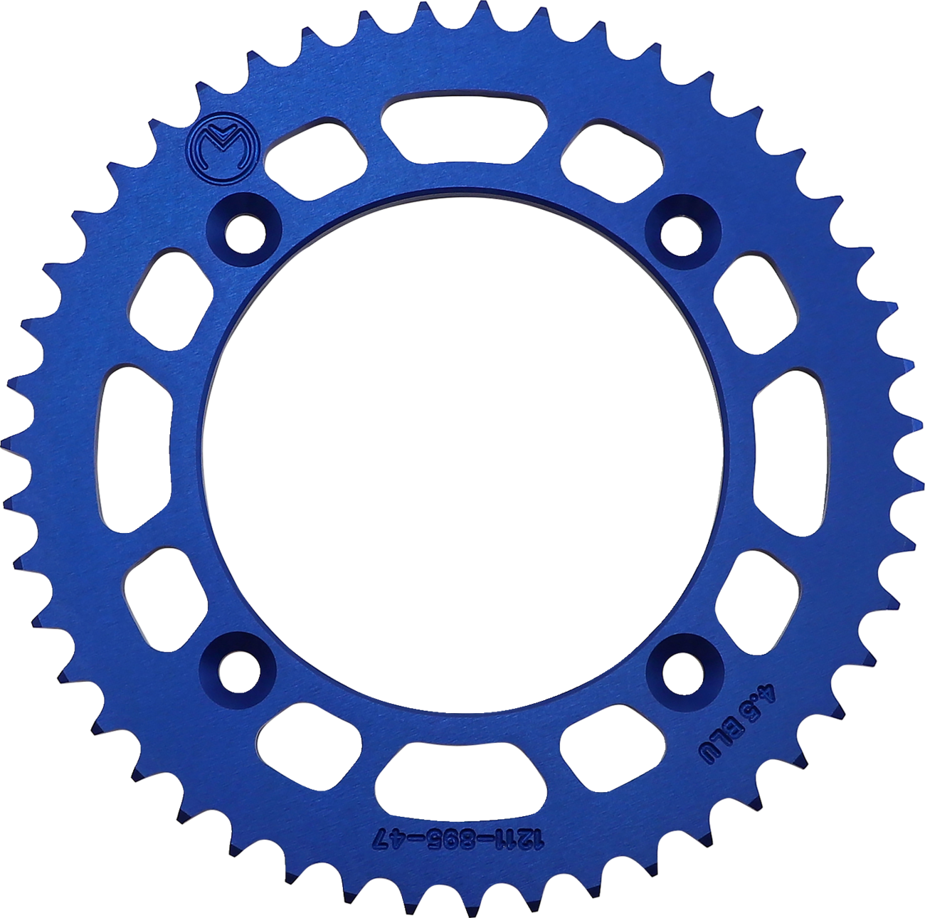 Corona Trasera Aluminio - Corona Trasera - Aluminio - 47 Dientes - Azul - Husqvarna/KTM