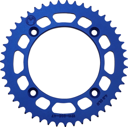 Corona Trasera Aluminio - Corona Trasera - Aluminio - 47 Dientes - Azul - Husqvarna/KTM