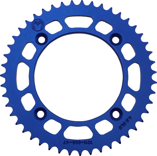 Corona Trasera Aluminio - Corona Trasera - Aluminio - 47 Dientes - Azul - Husqvarna/KTM