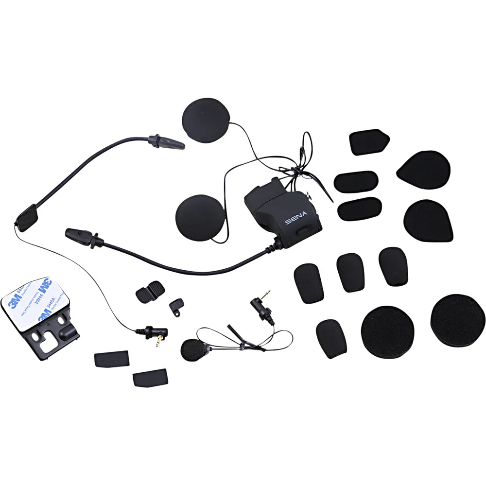 Kit de abrazadera/montaje para auriculares/intercomunicador