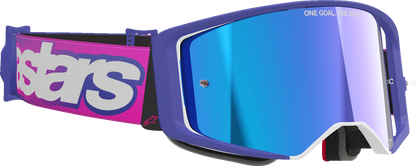 Lentes Supertech Vision Vista - Lentes Supertech Vision - Vista - Púrpura Fluo/Rosa - Lente Azul Espejo