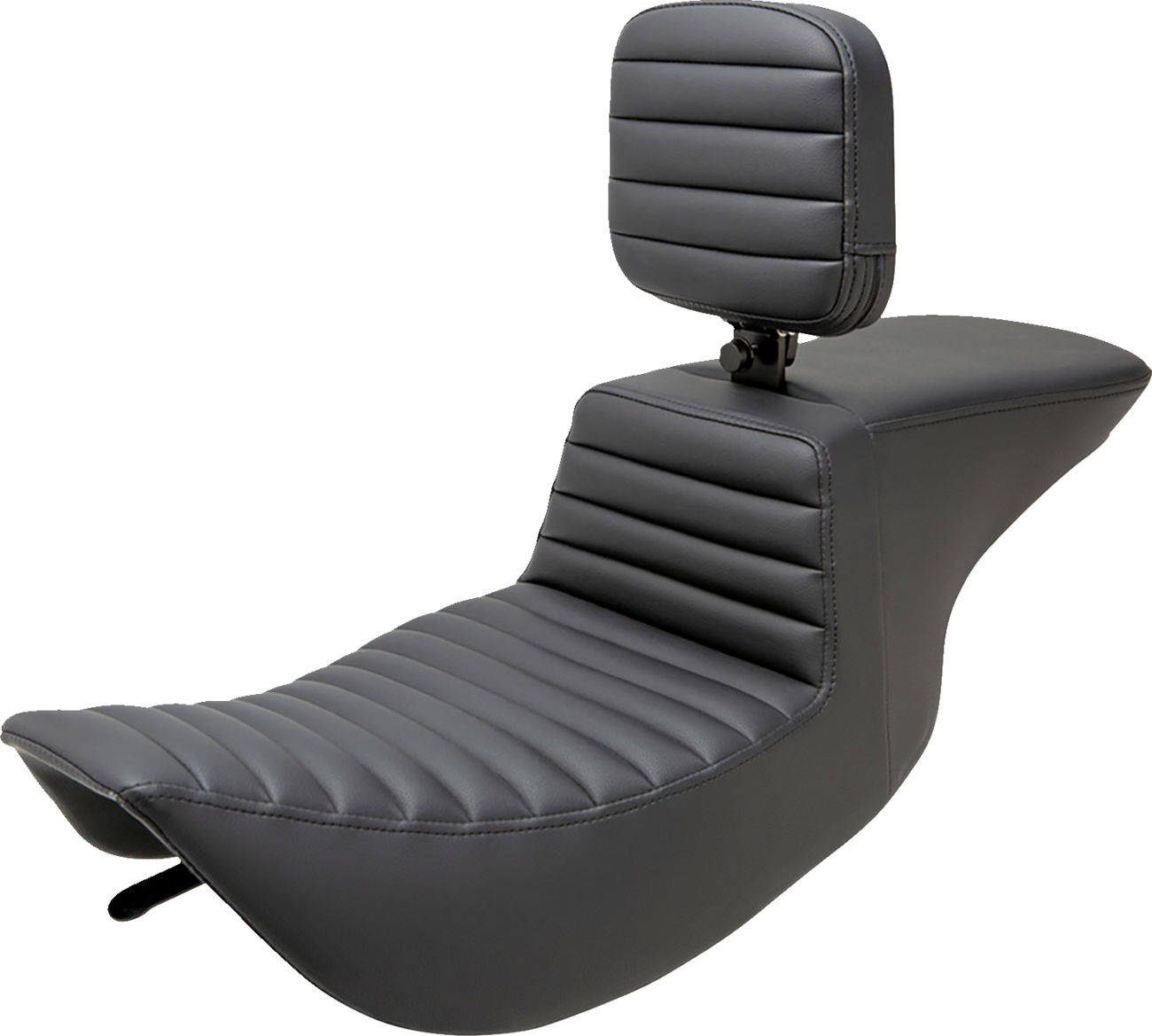 Asiento elevado Tour - Asiento elevado Tour - Respaldo para el conductor - Tuck-n-Roll - FLHR/FLHX '97-'07