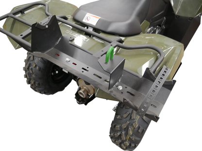 Portador de barrena de hielo para bastidor ATV