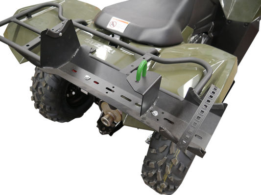Portador de barrena de hielo para bastidor ATV