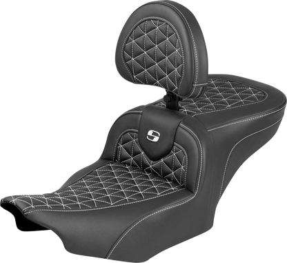 Asiento de alcance estándar Roadsofa™ - Asiento Roadsofa™ - con respaldo - Costura blanca - FLH/FLT '23-'25