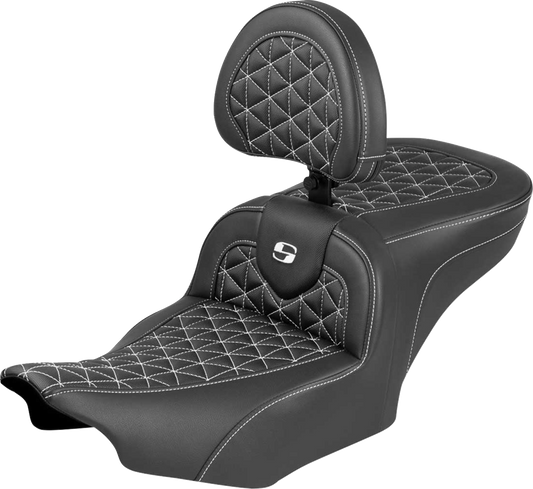 Asiento de alcance estándar Roadsofa™ - Asiento Roadsofa™ - con respaldo - Costura blanca - FLH/FLT '23-'25