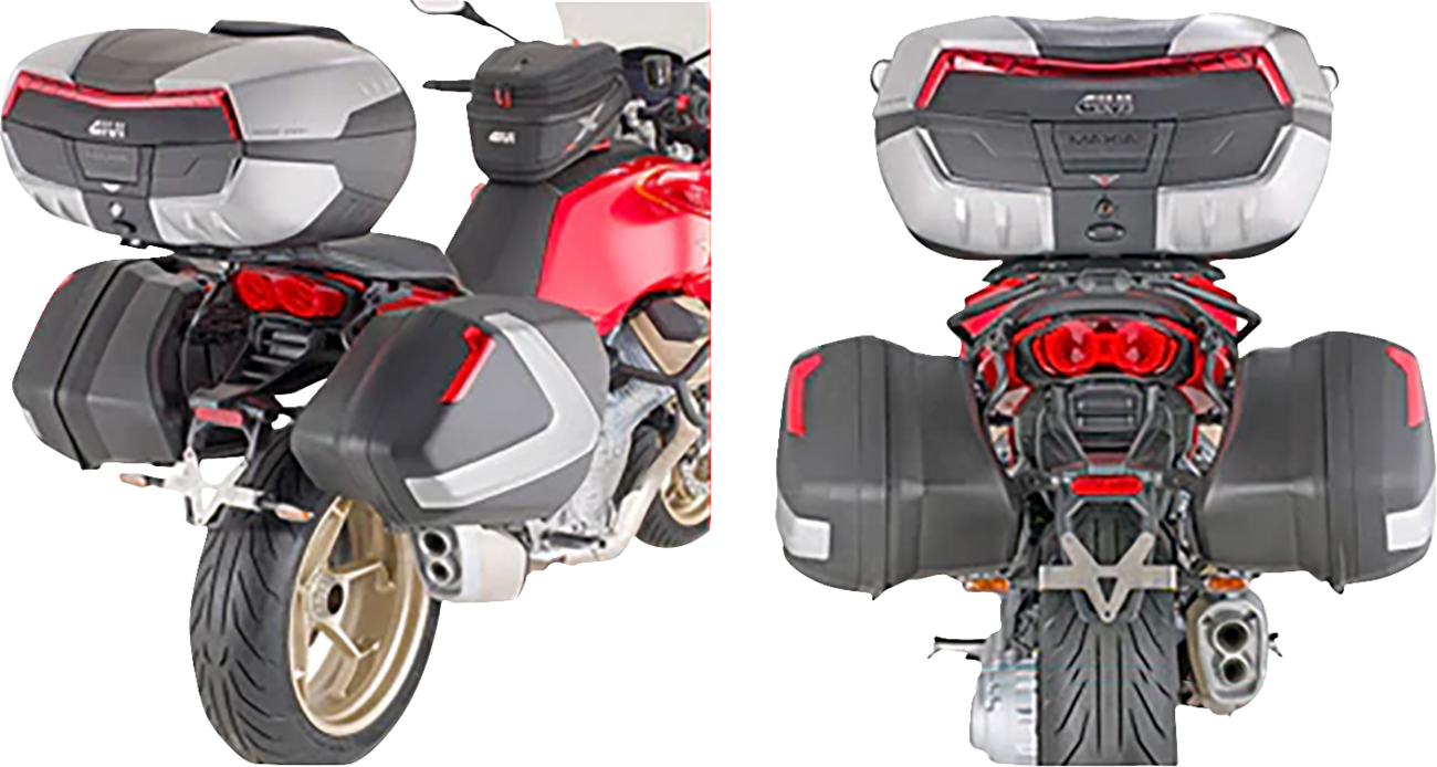 Soportes para maletas - Soportes para maletas - Herrajes para maletas laterales - Moto Guzi