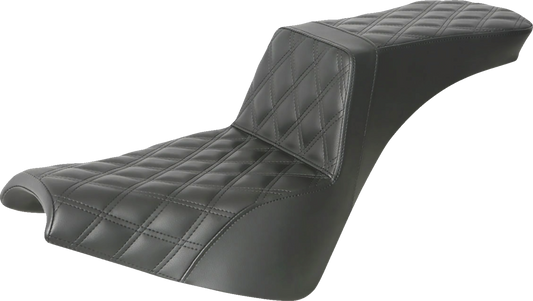 Asiento elevado: puntada de celosía completa