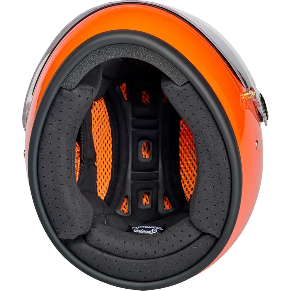 Casco gringo s hazard naranja