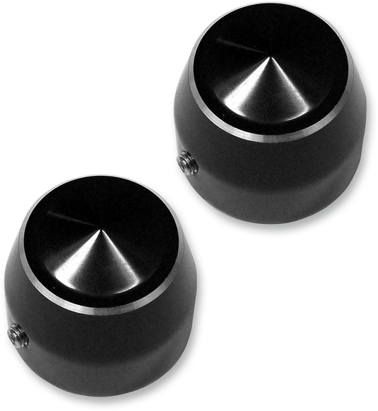 Tapa de eje delantero Elite - Tapas de eje - Elite - Negro - 1" - Par