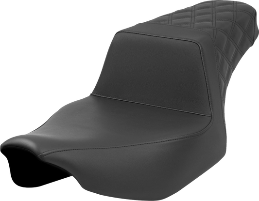Asiento elevado - Asiento elevado - Costura de celosía trasera - Negro - Alcance extendido - FL '23-'24