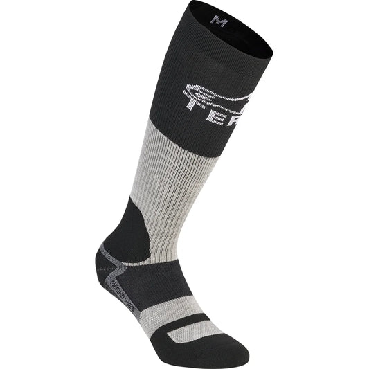 Calcetines Alpinestars AT 8 Merino Tar Gray/Black