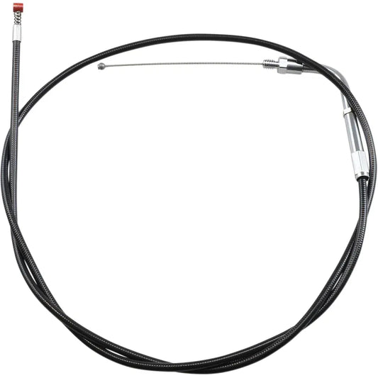 Cable de acelerador/ralentí de vinilo negro