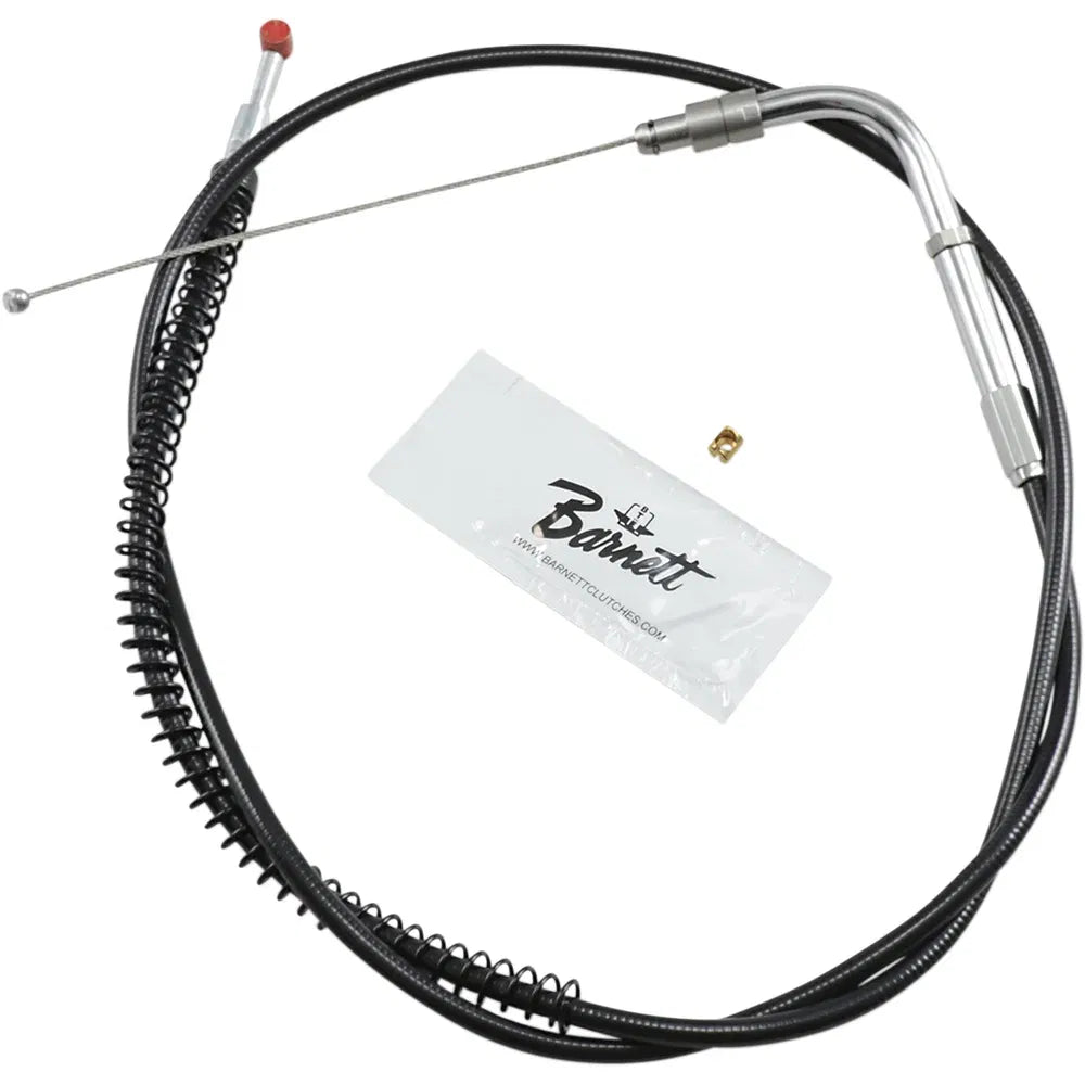 Cable de acelerador/ralentí de vinilo negro