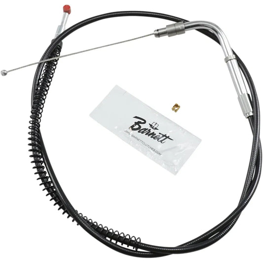 Cable de acelerador/ralentí de vinilo negro