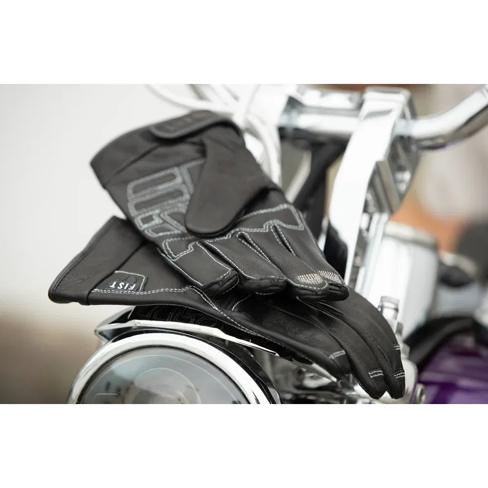 Guantes de cuero guerrero de la carretera