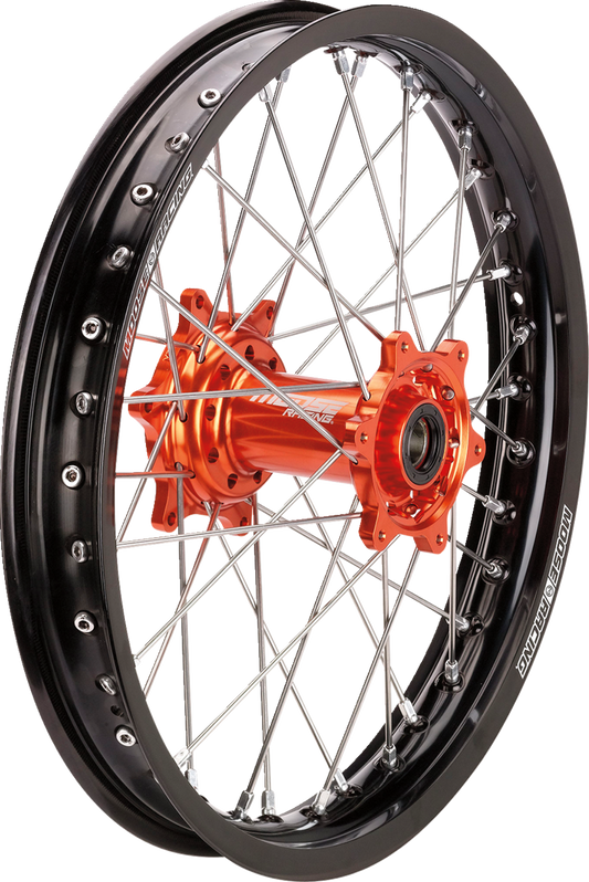 Rueda Completa SX-1 - Conjunto de ruedas - SX-1 - Completa - Trasera - Rueda Negra/Buje Naranja - 19x2.15 - KTM/Gas Gas/Husqvarna