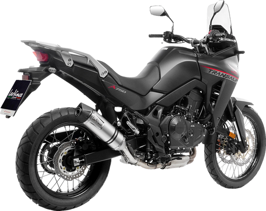 Silenciador deslizante LV One - Silenciador deslizante LV One - Acero inoxidable - Honda XL750 Transalp