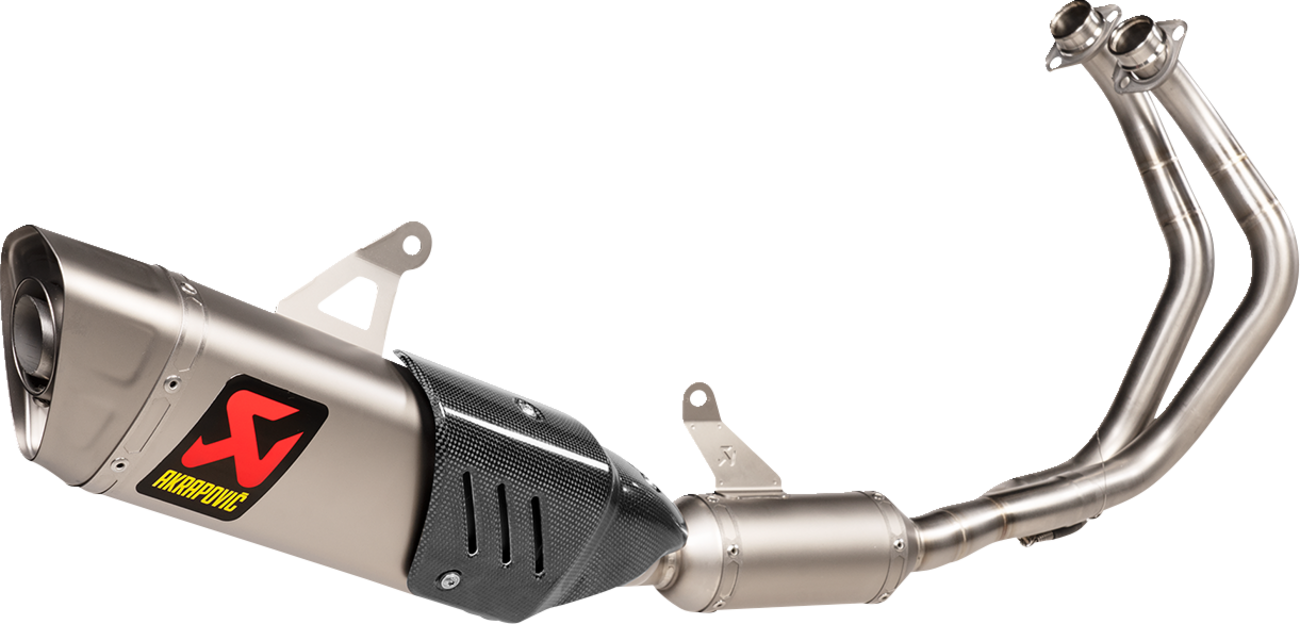 Escape Akrapovic - Racing Line Exhaust System - Titanium - Yamaha R7