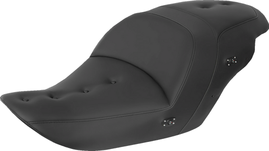 Asiento con parte superior acolchada Roadsofa™ con calefacción - Asiento con parte superior acolchada Roadsofa™ con calefacción - Sin respaldo - Negro