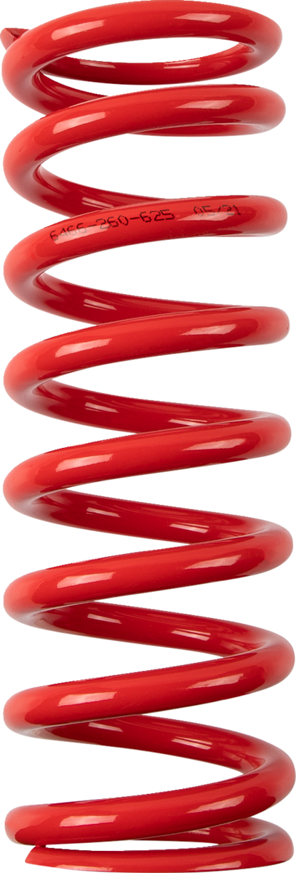 Resorte de choque - Resorte de choque - 64/66 mm OD - 62,5 n/mm - Rojo