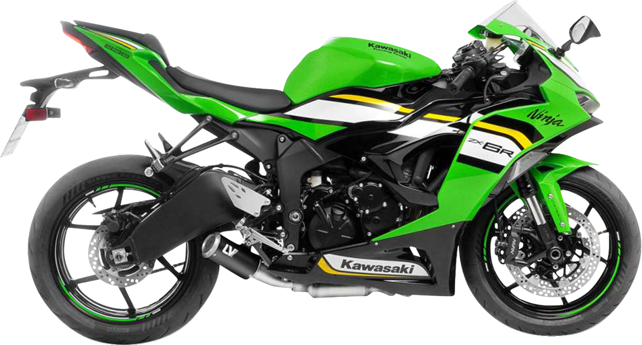 Silenciador deslizante LV Corsa S Black Edition - Silenciador deslizante LV Corsa S Black Edition - Kawasaki ZX-6R