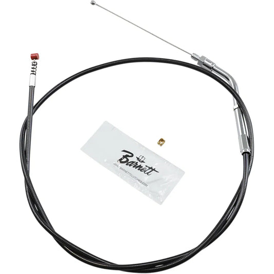 Cable de acelerador/ralentí de vinilo negro