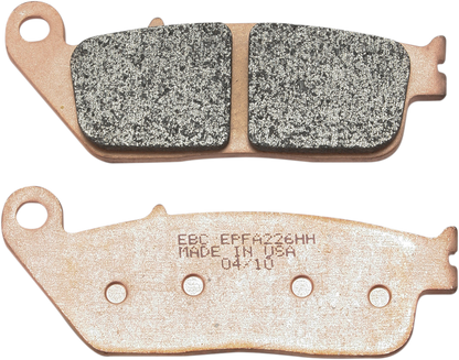 Pastillas de freno sinterizadas "EPFA" de rendimiento extremo - Pastillas de freno