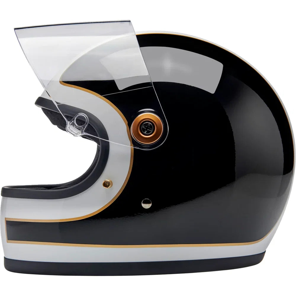 Casco Biltwell Gringo S Gloss White/Black Tracker