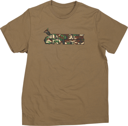 Camiseta de camuflaje juvenil