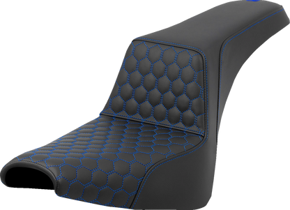 Asiento elevador tipo panal - Asiento elevador - Panal - Costuras azules - FXBB/FXST '18-'24
