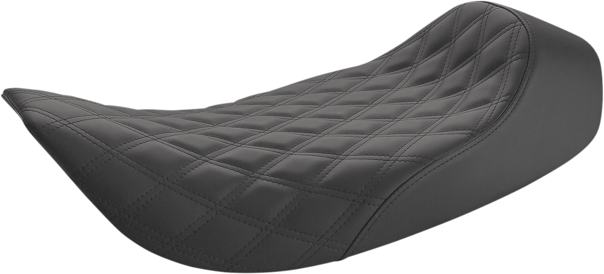 Asiento individual Renegade Lattice Stitch - Asiento individual Renegade - Lattice Stitched - Negro - FLH '97-'07