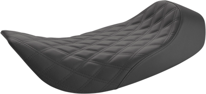 Asiento individual Renegade Lattice Stitch - Asiento individual Renegade - Lattice Stitched - Negro - FLH '97-'07