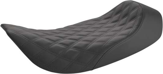 Asiento individual Renegade Lattice Stitch - Asiento individual Renegade - Lattice Stitched - Negro - FLH '97-'07