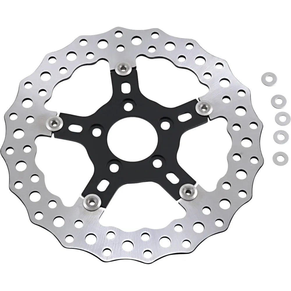 Rotor flotante dentado