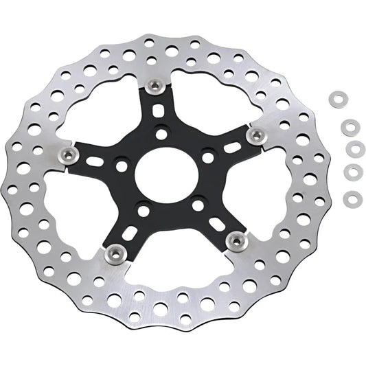 Rotor flotante dentado