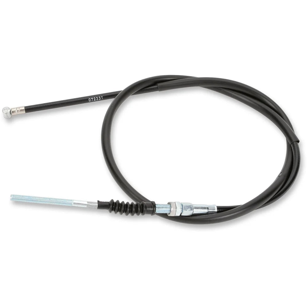 Cable de freno de vinilo negro.