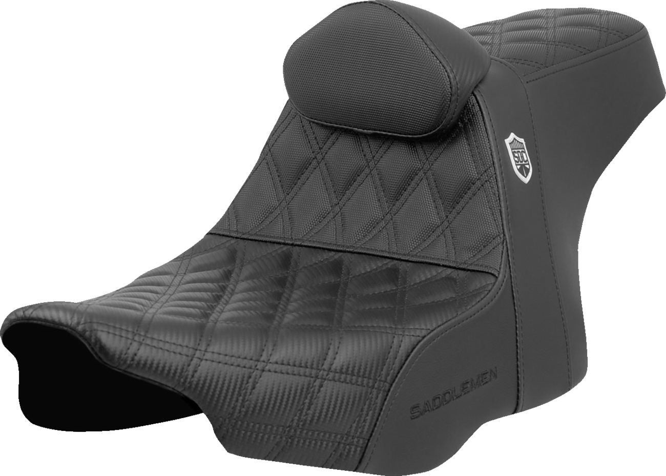 Asiento Pro Series SDC Performance Grip - Asiento Pro Series SDC Performance - Costura de celosía - Pinza - con respaldo - FLH/FLT '23-'24
