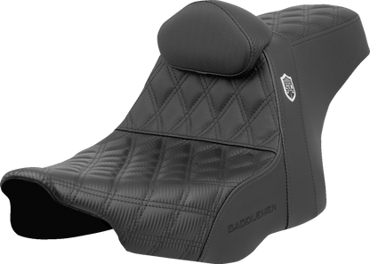 Asiento Pro Series SDC Performance Grip - Asiento Pro Series SDC Performance - Costura de celosía - Pinza - con respaldo - FLH/FLT '23-'24