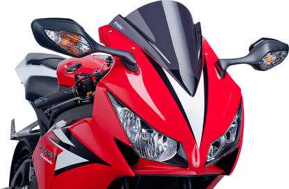 Parabrisas Z-Racing - Parabrisas de carrera - 13-3/8" - Ahumado oscuro - CBR1000RR