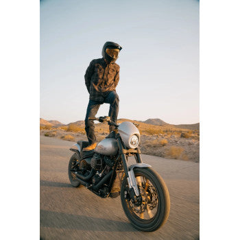 Chamarra de franela Icon Fallblock - Negro