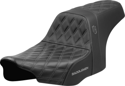 Asiento Pro Series SDC Performance Grip - Asiento Pro Series SDC Performance - Costuras grises - Sin respaldo - FLT/FLH '23 -'24