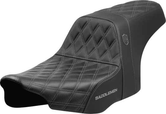Asiento Pro Series SDC Performance Grip - Asiento Pro Series SDC Performance - Costuras grises - Sin respaldo - FLT/FLH '23 -'24